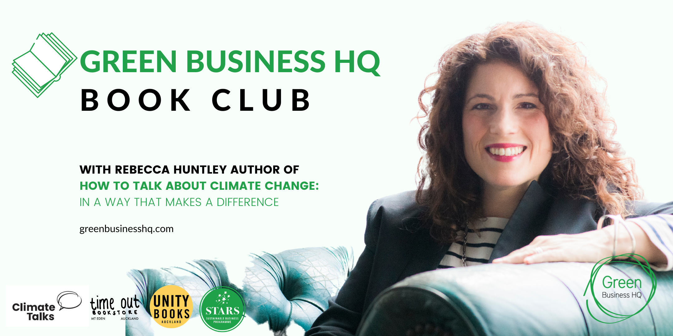 Image of author Rebecca Huntley for Green Business HQ book club 20 Oct 2020